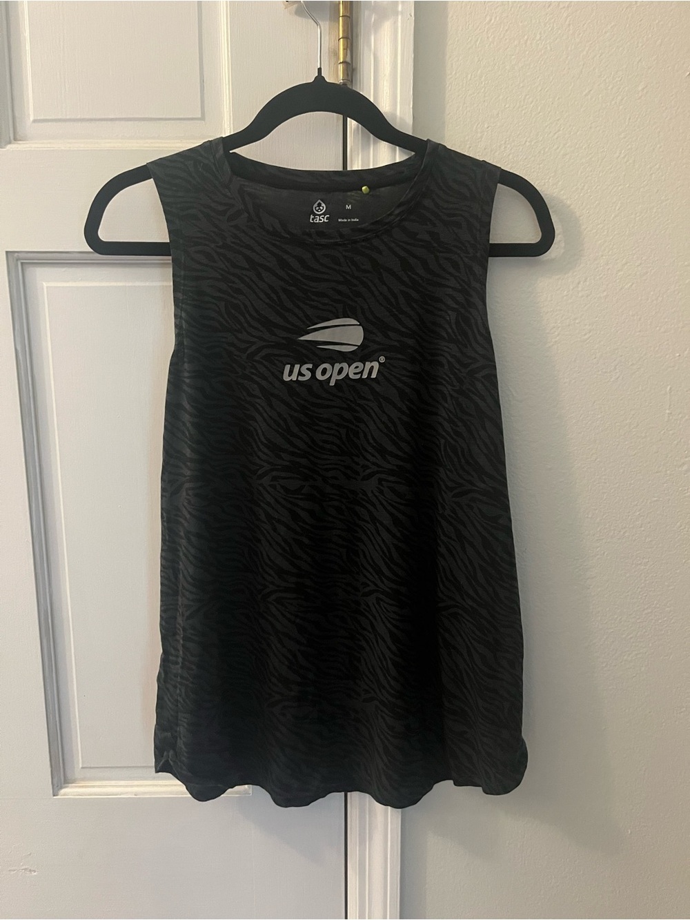 US Open Black Women's Sleeveless Tank Top